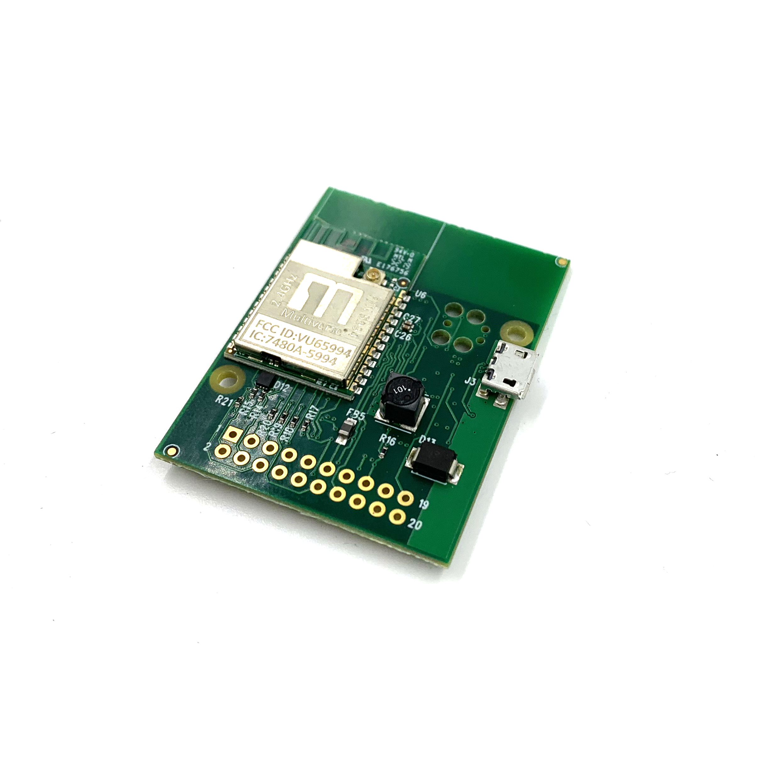 5906 Multiverse Receiver Card, angle view