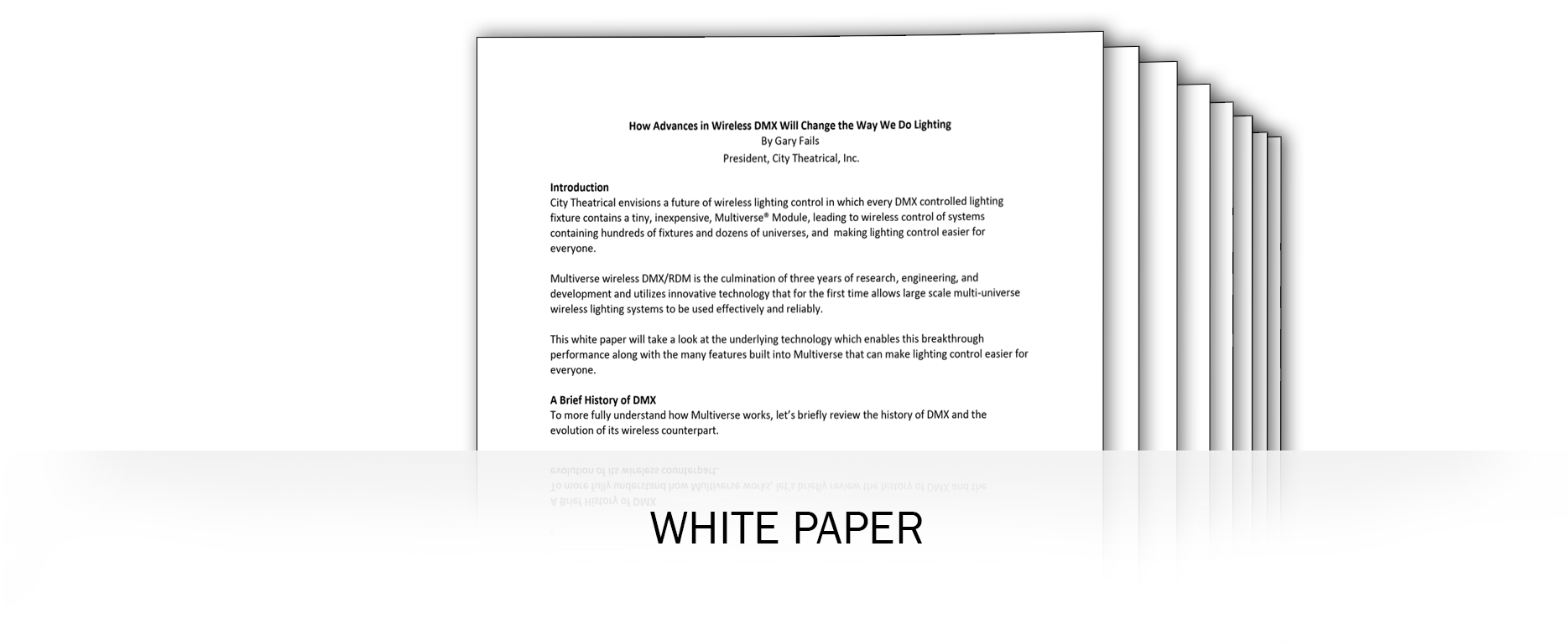 Multiverse Wireless DMX White Paper
