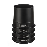 Stackers Tapered Top Hats (tall), four shown stacked, by City Theatrical