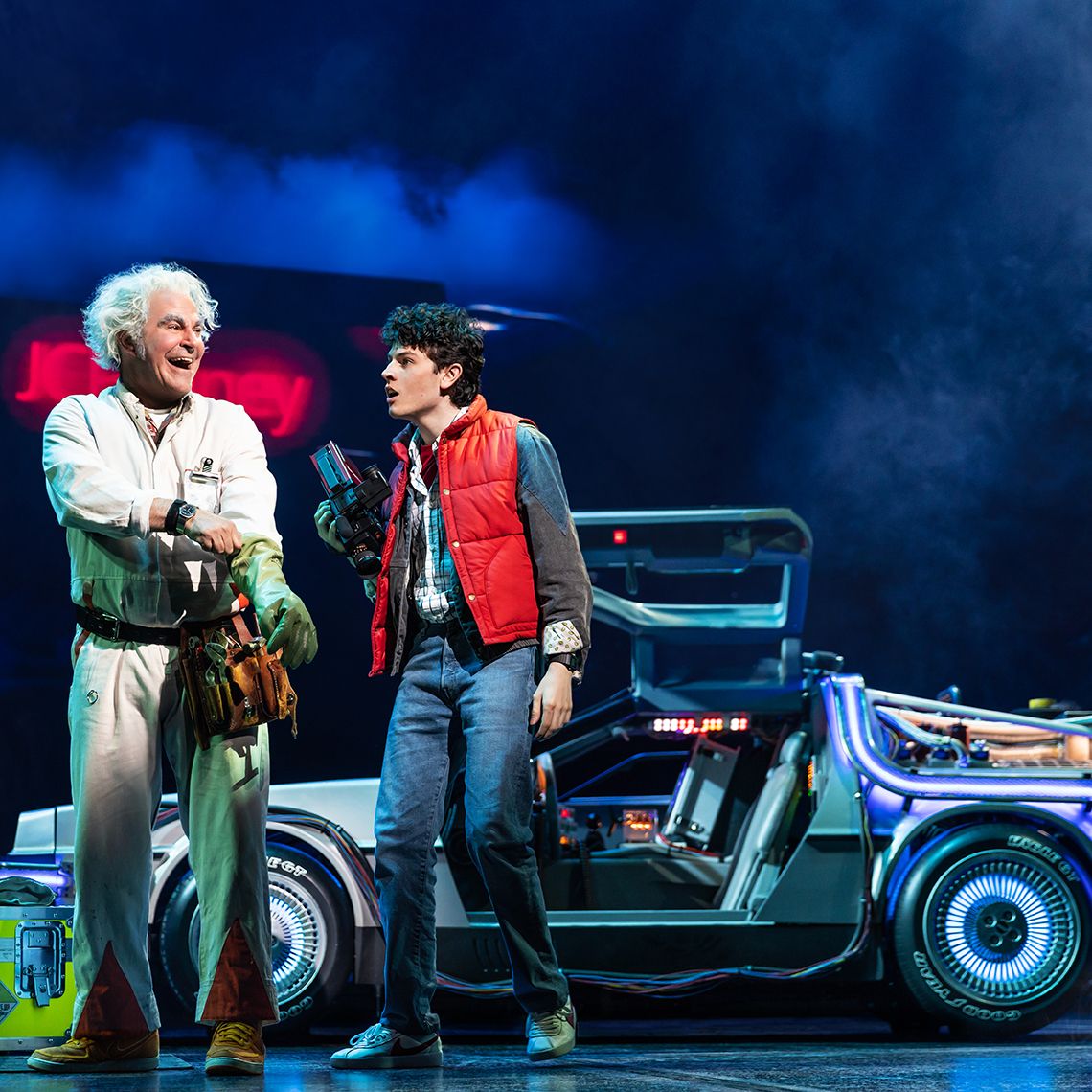 2 - Back to the Future The Musical - Roger Bart & Casey Likes - Matthew Murphy, Evan Zimmerman