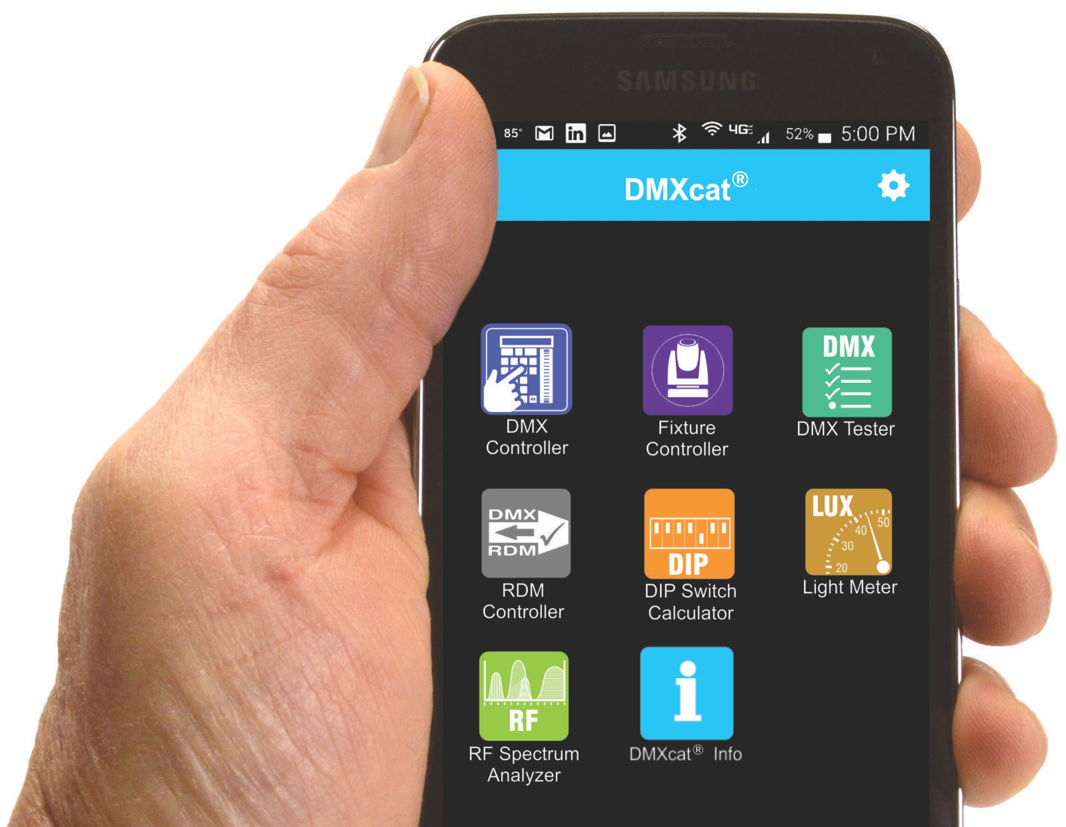 DMXcat apps