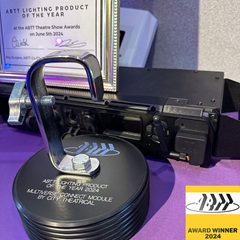 2024-06-06 Multiverse Connect Module wins ABTT Lighting Product of the Year 2024