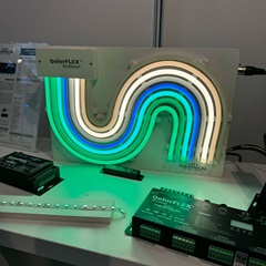 2024-09-01 QolorFLEX NuNeon at PLASA London Show