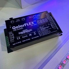 2024-09-01 QolorFLEX 5x8A Dimmer at PLASA London Show