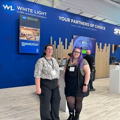 2024-09-01 Colleagues from White Light at PLASA London 2024