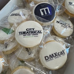 2024-09-01 City Theatrical cookies at PLASA London 2024