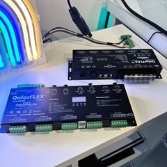 2024-09-01 City Theatrical's QolorFLEX 25x3A Dimmer and Connect 10 solutions at PLASA London 2024