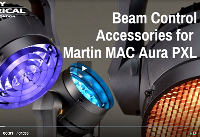 MAC Aura PXL Beam control accessories launch video
