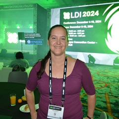 Anne Dresbach at LDI 2024 New Products Breakfast