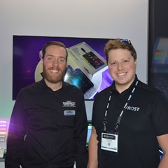 Harrison Hohnholt and Kyle Bajor of Frost Lighting