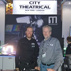 Harrison Hohnholt and Taine Gilliam of Vincent Lighting Systems