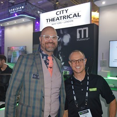 Ned Keitt of ETC and Greg Higgins of Environmental Lights