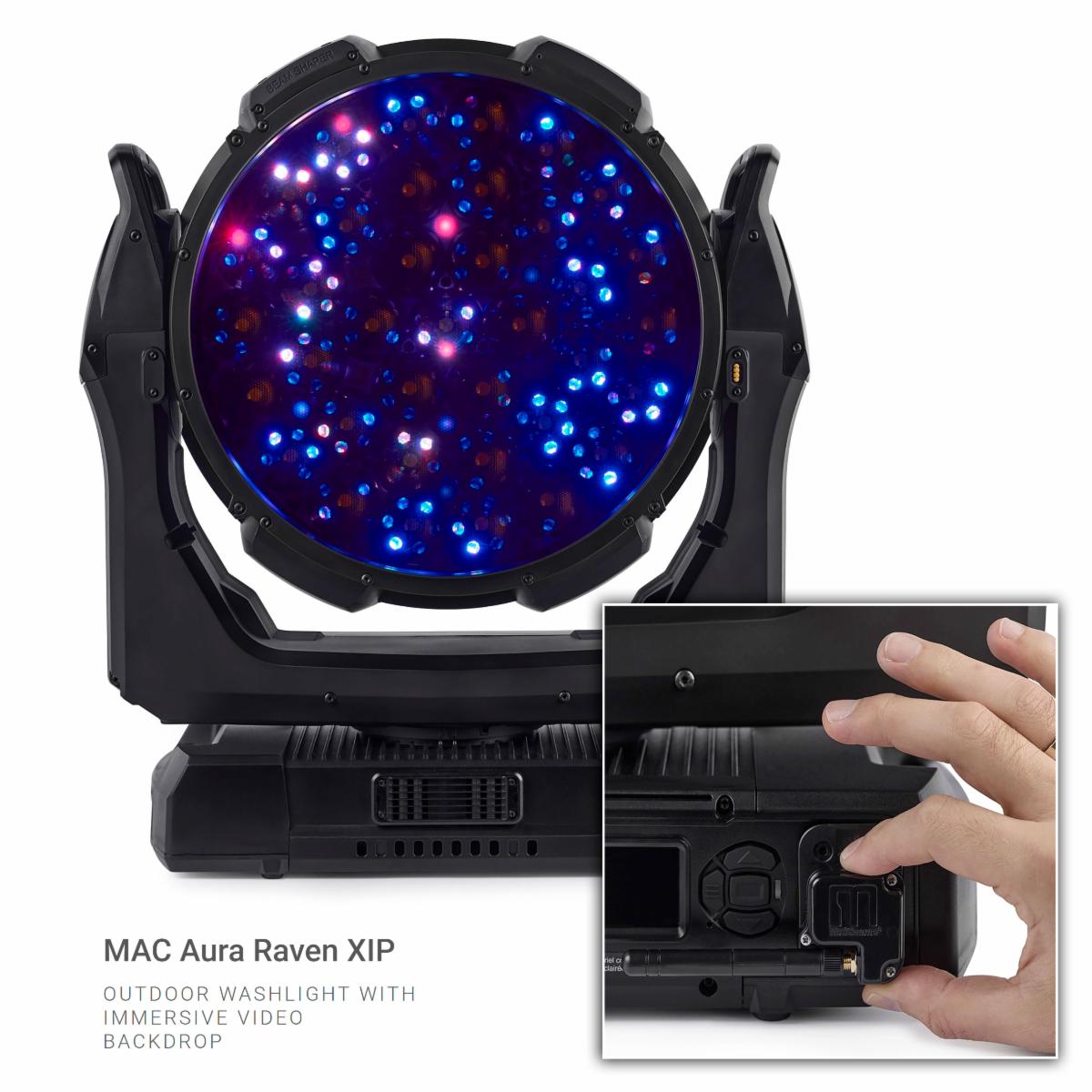 MAC Aura Raven XIP with Multiverse Connect Module callout