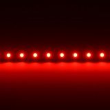 5050-24-RGB-60-5-20-1 QolorFLEX RGB LED Tape, 24V Indoor - lit red