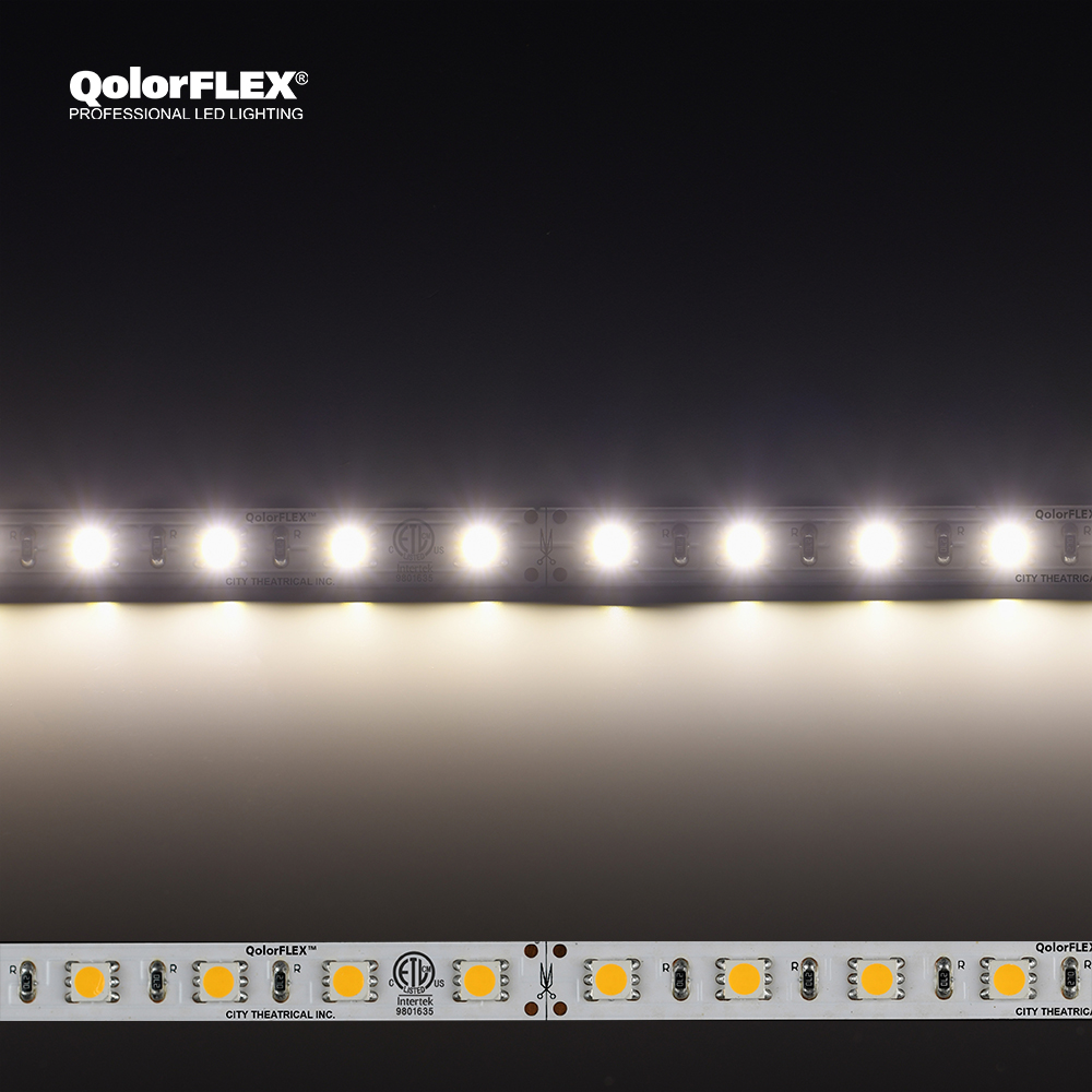 5050-24-WW-60-5-20-1 QolorFLEX LED Tape, 24V Indoor, Warm White